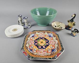 Lot 272 | Vintage Mexican Talavera 10.5" Plate & More!