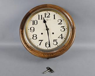Lot 398 | Vintage S Trade Mark Circle Wall Clock