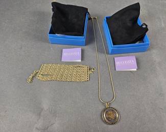 Lot 82 | Bellezza Bracelet and Coin Necklace