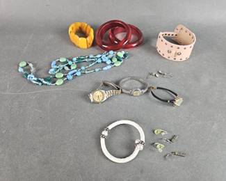 Lot 140 | Sterling, Rose Gold Plated, and Costume Jewelry