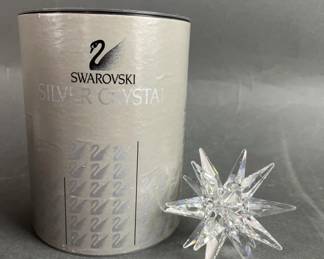 Lot 29 | Swarovski Silver Crystal Star Candle Holder