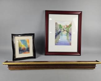 Lot 384 | Original Signed Water Color Paintings & More!