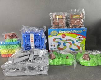 Lot 108 | New Flipo Create a Road Toy and Accessories