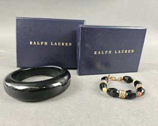 Lot 28 | Ralph Lauren Bangle and Bracelet