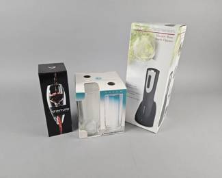 Lot 200 | New 4pc Anchor Hocking Beverage Set & More!