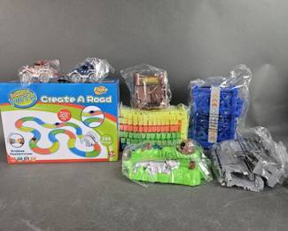 Lot 109 | New Flipo Create a Road Toy and Accessories