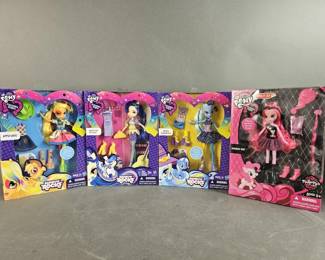 Lot 128 | NIB My Little Pony Equestria Girls Dolls