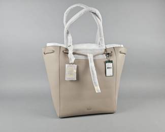 Lot 246 | New Ralph Lauren Large Leather Drawstring Tote
