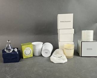 Lot 134 | New Candles and Perfume Bottles