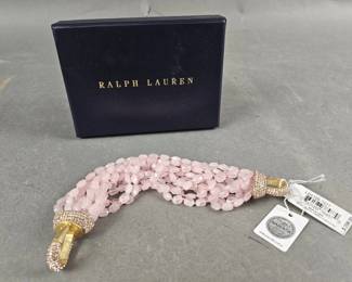 Lot 39 | New Ralph Lauren Swarovski Crystal Bracelet