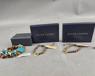 Lot 45 | 3 Ralph Lauren Bracelets