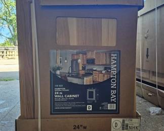 Lot 308 | New Hampton Natural Hickory 24" Wall Cabinet