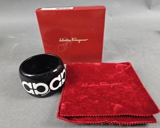 Lot 60 | Salvatore Ferragamo Wide Cuff Bracelet