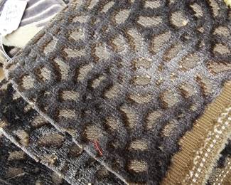 Kravit, Shumacher, Romo, 
Lee Jofa, Quadro Brentano, Fabricade, Johnrosselli Fabrics, Fortuny, Jim Thompson, Holland & Sherry, and more! 