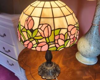 Tiffany style lamp. 2001.