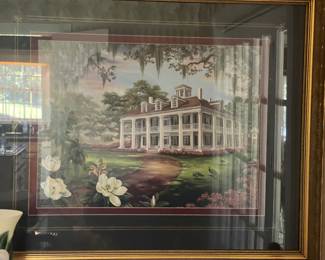 Framed artwork