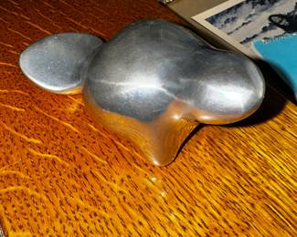 Vintage Hoselton Aluminum Sculpture #953 Beaver!!