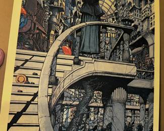 Barry Smith 1975 the Gorblimey Press Conan DC Marvel limited prints... Signed!  Set of 5