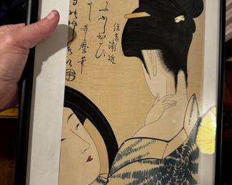 Kitagawa Utamaro woodblock