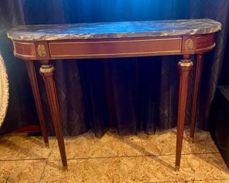 Marble top table