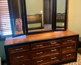 Dresser matches headboard