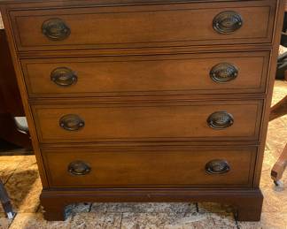 Antique 4-drawer cabinet