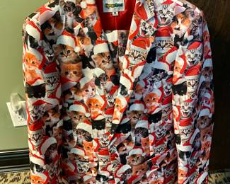 Christmas cat suit!!! Size large