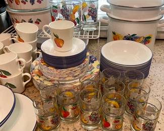 Corning ware Fruit Basket pattern