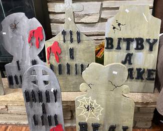 More tombstones