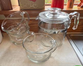 Pyrex Flameware Coffee Pot
