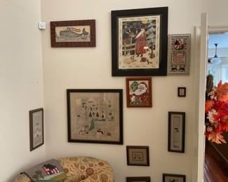 NICE HOLIDAY PRINTS BY LOCAL ARTIST 