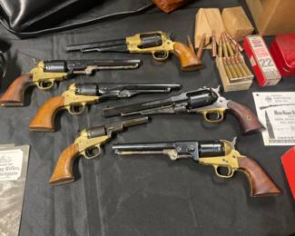 BLACK POWERED PISTOLS 