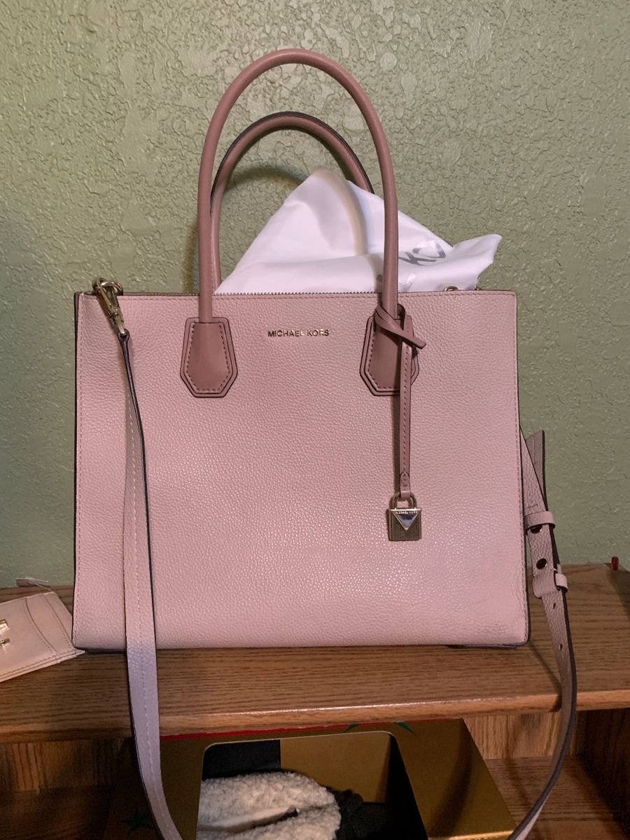 Michael Kors Women's Mercer Satchel in Powder Blush - very good condition