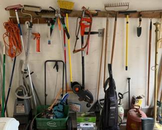 A wide array of tools