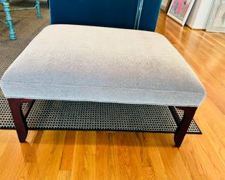 Baker Furniture Ottoman w/ matching chairs by winhall collection 