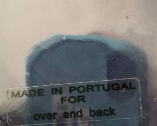 #73	Portugal  Oven & Dishwasher Proof Cobalt Blue Mixing Bowl - 12" round	 $35.00 
