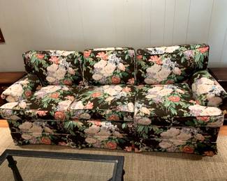 #89	Floral Loose Back Sofa - 7' Long	 $25.00 
