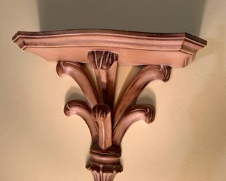 #35	Set of 2 Wood Sconces - 12x13	 $30.00 
