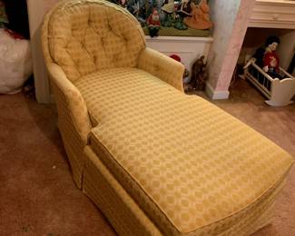 #158	Yellow Chaise Lounger - 54" Long	 $75.00 
