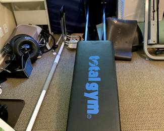 #97	Total Gym Chuck Norris Universal Exercise Gym	 $150.00 
