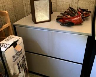 #168	Laminate Two File Cabinet - Legal/Letter - 29x20x28	 $25.00 
