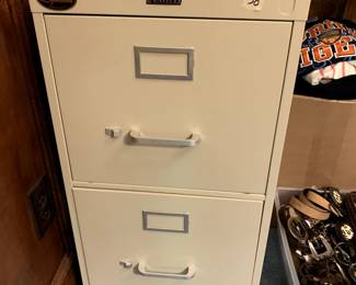 #38	2 Drawer Letter Filing Cabinet 	 $20.00 
