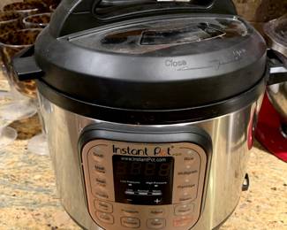 #66	Insta-pot (almost new with manuals) 	 $40.00 
