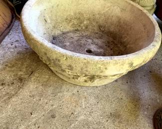 #132	Concret Round Pot - 20" D x 9"D	 $25.00 
