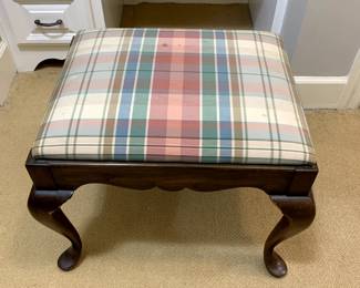 #39	Vanity Stool w/qa Legs (plaid Fabric)	 $20.00 
