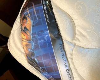 #45	4 post queen bed frame 	 $200.00 
#46	Queen Serta mattress set 	 $175.00 
