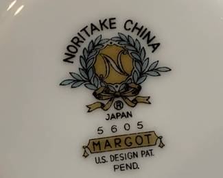 #101	Noritake "margot" China - Incomplete (missing dinner plates)	 $100.00 
