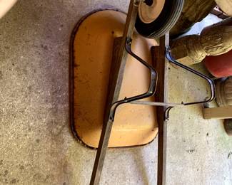 #129	Yellow Metal Wheelbarrow	 $35.00 
