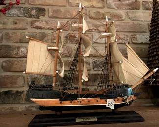 #84	Spanish Model Ship 	 $25.00 

