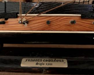 #84	Spanish Model Ship 	 $25.00 
